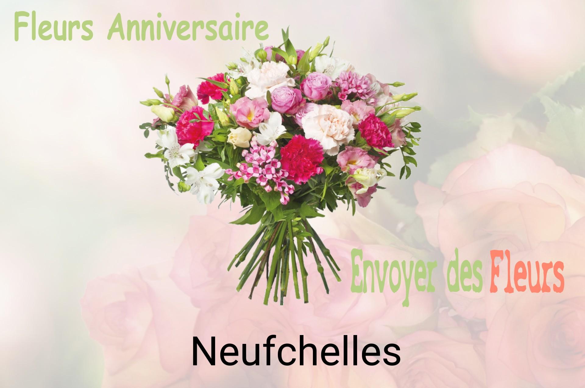 Bouquet de fleurs d’anniversaire livré à Neufchelles