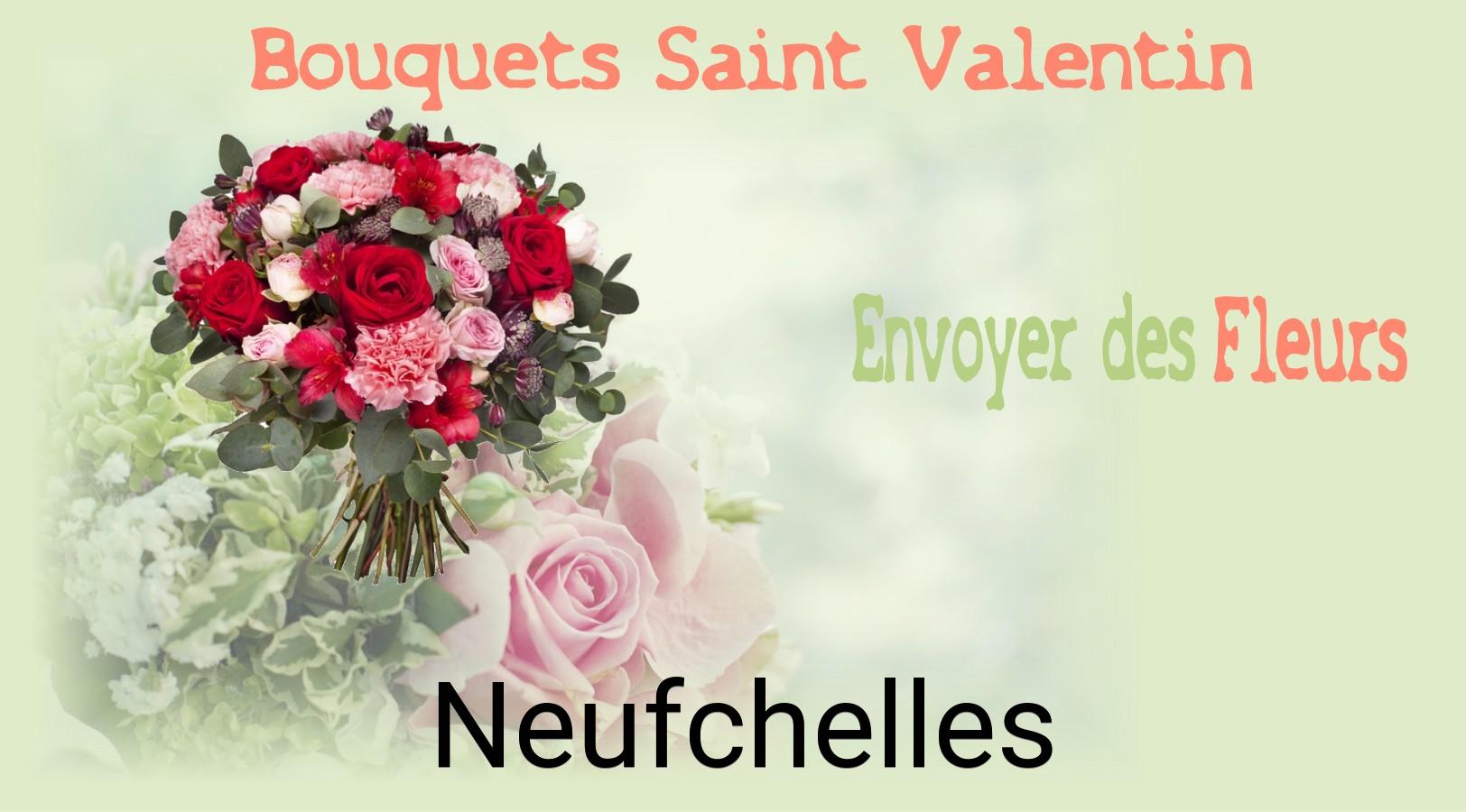 Roses de Saint-Valentin livrées à Neufchelles